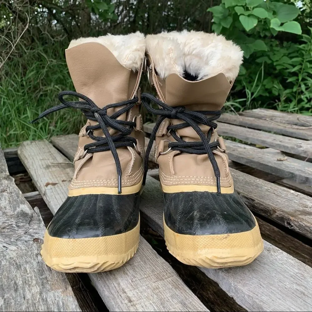 Sorel Kaufman Manitou winter pac snow boots Womens 7